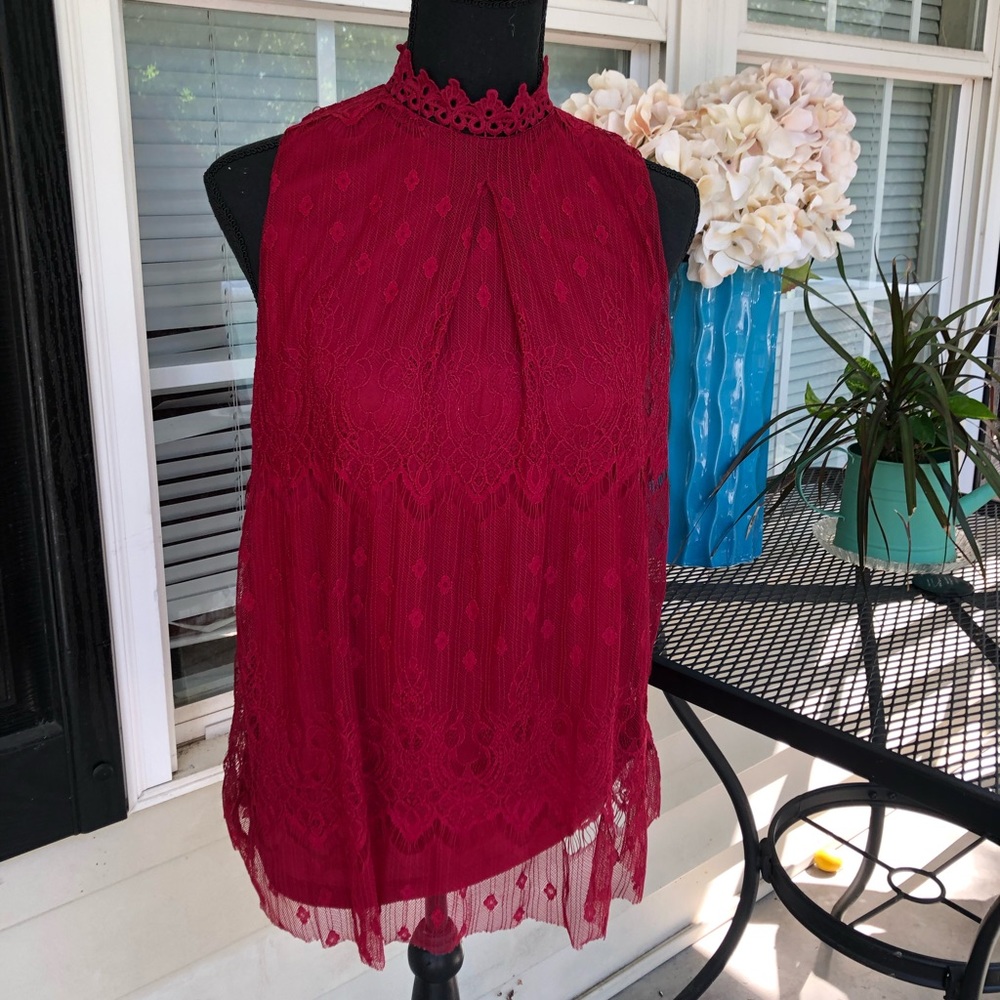 Turtle neck blouse Large